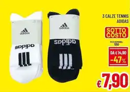 A&O 3 calze tennis ADIDAS offerta