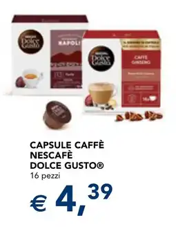 Esselunga Capsule caffè NESCAFÈ DOLCE GUSTO offerta