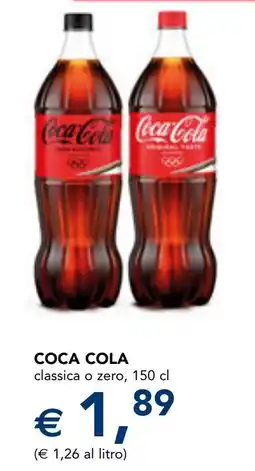 Esselunga COCA COLA classica o zero offerta