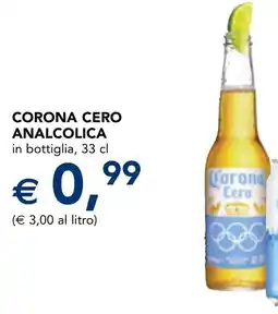 Esselunga Corona cero analcolica offerta