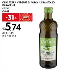Bennet Olio extra vergine di oliva il frantolio CARAPELLI offerta