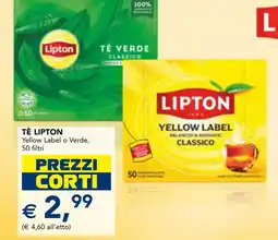 Esselunga Tè LIPTON offerta