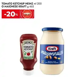 Bennet Tomato ketchup heinz o maionese kraft offerta