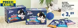Esselunga Bustine per gatti le ghiottonerie felix PURINA offerta