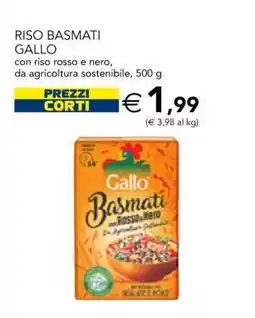 Esselunga RISO BASMATI GALLO offerta