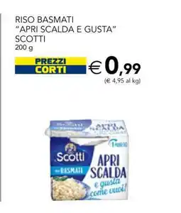 Esselunga RISO BASMATI APRI SCALDA E GUSTA offerta