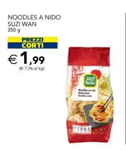 Esselunga NOODLES A NIDO SUZI WAN offerta