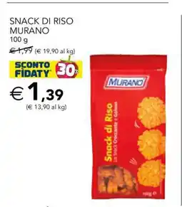 Esselunga SNACK DI RISO MURANO offerta