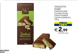 Esselunga TAVOLETTA DUBAI CHOCOLATE offerta