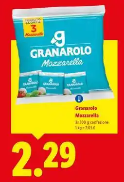 Lidl Granarolo Mozzarella offerta