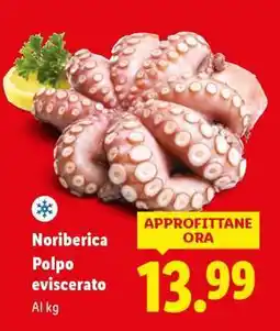 Lidl Noriberica Polpo eviscerato offerta