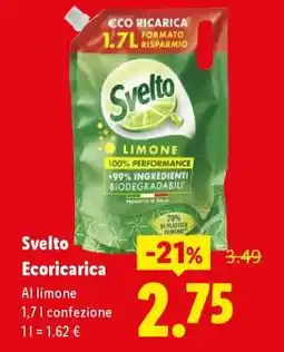 Lidl Svelto Ecoricarica offerta