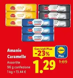 Lidl Amanie Caramelle offerta