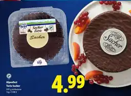 Lidl Alpenfest Torta Sacher offerta