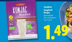Lidl Combino Spaghetti Konjac offerta