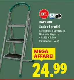Lidl PARKSIDE Scala a 3 gradini offerta