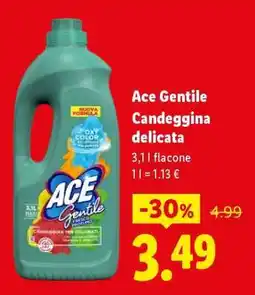 Lidl Ace Gentile Candeggina Delicata offerta