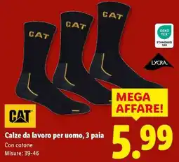 Lidl Calze da lavoro per uomo, 3 paia offerta