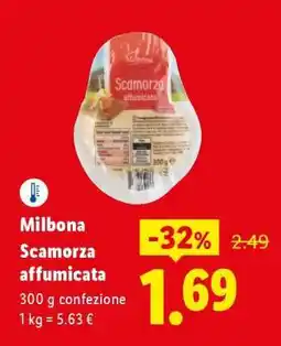 Lidl Milbona Scamorza affumicata offerta