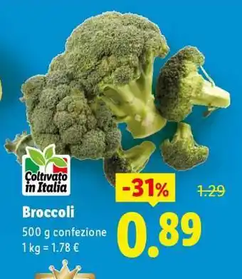 Lidl Broccoli offerta