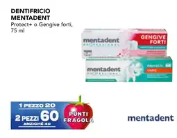 Esselunga Dentifricio MENTADENT offerta