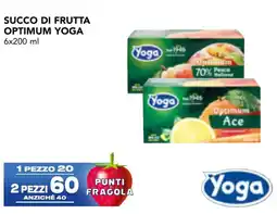 Esselunga Succo di frutta optimum YOGA offerta