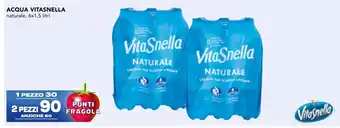 Acqua vitasnella naturale