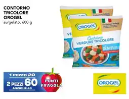 Esselunga Contorno tricolore OROGEL surgelato offerta