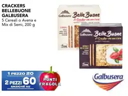 Esselunga Crackers bellebuone GALBUSERA offerta