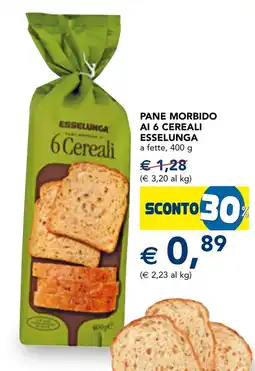 Esselunga Pane morbido ai 6 cereali ESSELUNGA offerta
