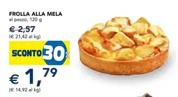 Esselunga Frolla alla mela offerta