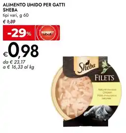 Bennet Alimento umido per gatti SHEBA offerta