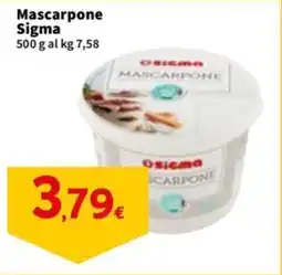 Sigma Mascarpone Sigma offerta