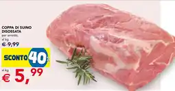 Esselunga Coppa di suino disossata offerta