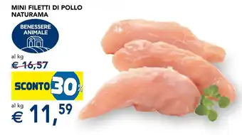 Esselunga Mini filetti di pollo NATURAMA offerta