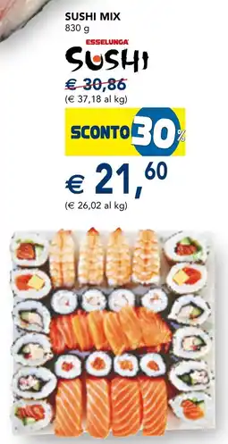 Esselunga Sushi mix offerta
