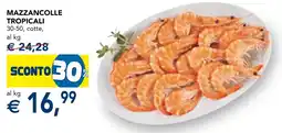 Esselunga Mazzancolle tropicali offerta