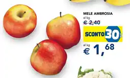 Esselunga Mele ambrosia offerta