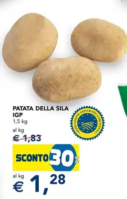 Esselunga Patata della sila IGP offerta