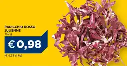 Esselunga Radicchio rosso julienne offerta
