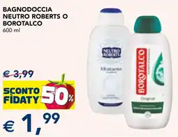 Esselunga Bagnodoccia NEUTRO ROBERTS O BOROTALCO offerta