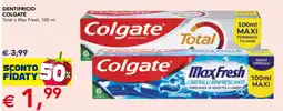 Esselunga Dentifricio COLGATE offerta