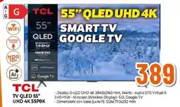 Expert TCL TV QLED 55" UHD 4K 55P8K offerta