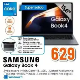 Expert SAMSUNG Galaxy Book 4 offerta