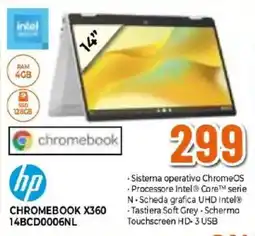 Expert hp CHROMEBOOK X360 14BCD0006NL offerta