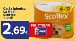 Sigma Carta igienica La Maxi Scottex offerta