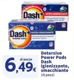 Sigma Detersivo Power Pods Dash igienizzante, smacchiante offerta