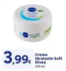 Sigma Crema idratante Soft Nivea offerta
