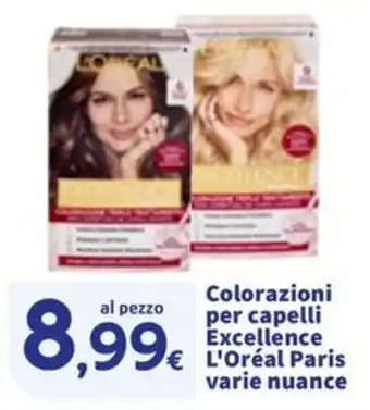 Sigma Colorazioni per capelli Excellence L'Oréal Paris offerta
