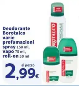 Sigma Deodorante Borotalco offerta